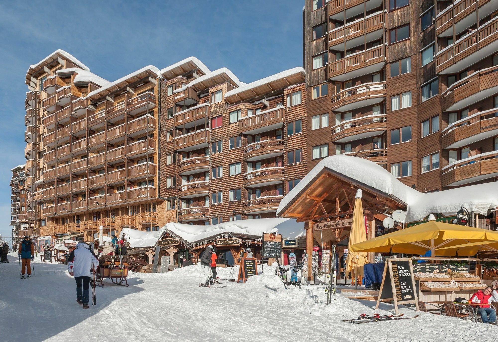 Residence Pierre & Vacances Les Fontaines Blanches Avoriaz Esterno foto